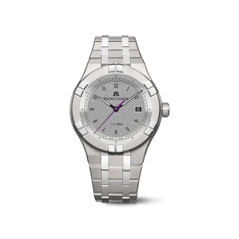 Label Noir Aikon Automatic 42MM klokke titan stålgrå
