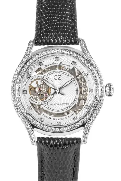 Carl von Zeyten Seewald CVZ0069WHS automatisk klokke hvit 38 mm
