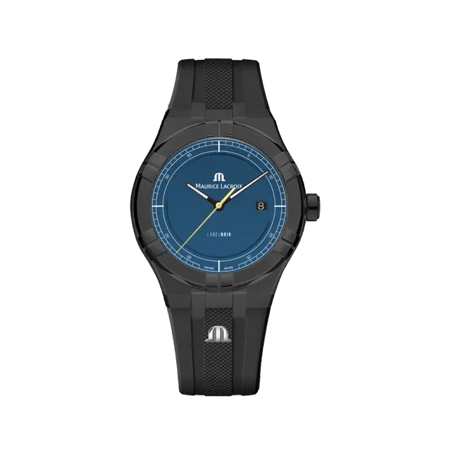 Label Noir Aikon Automatic 42MM klokke blå gul