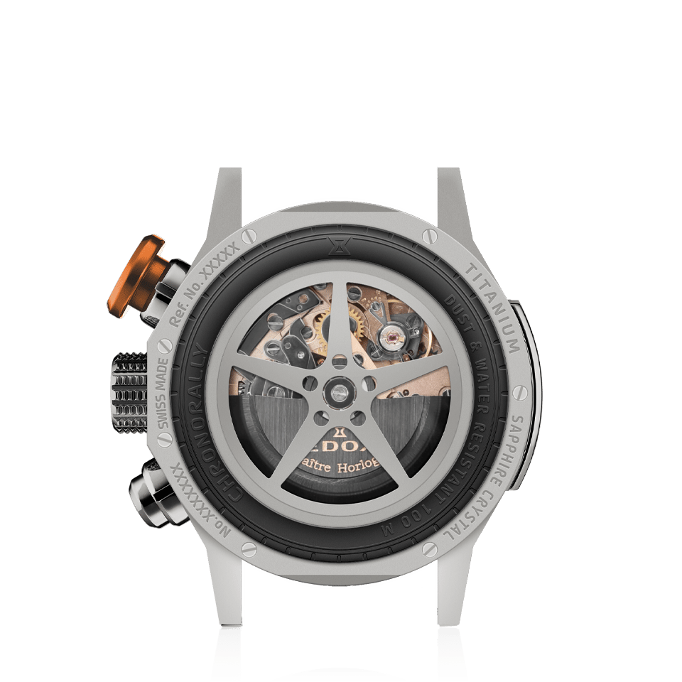Edox Chronorally Automatic herreklokke kronograf