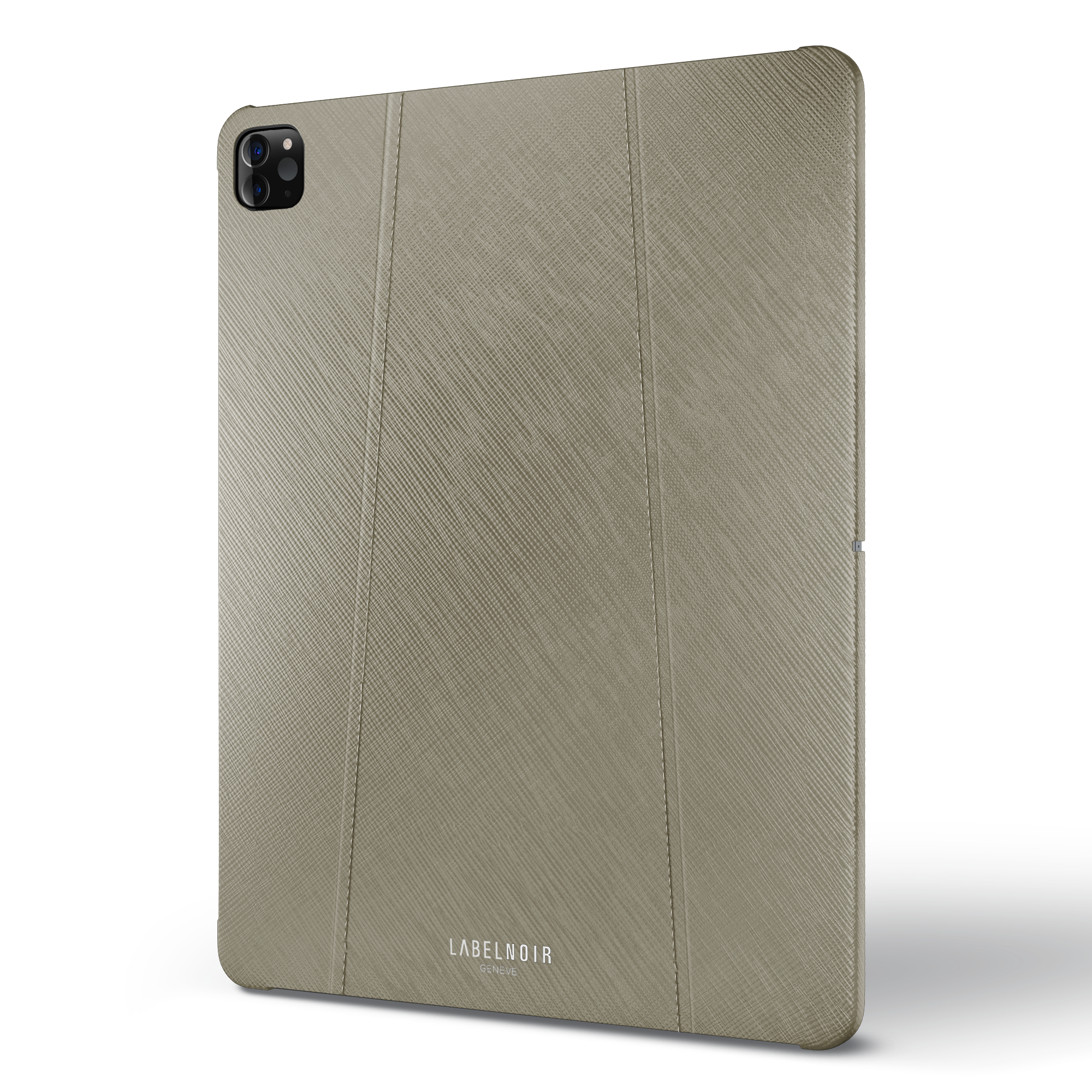 Label Noir iPad Pro 12.9 6th Gen deksel svart saffiano