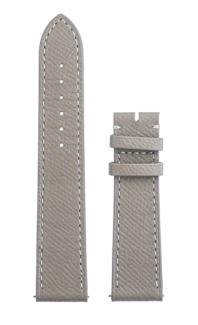 Speake-Marin Piccadilly Taupe rem epsomskinn