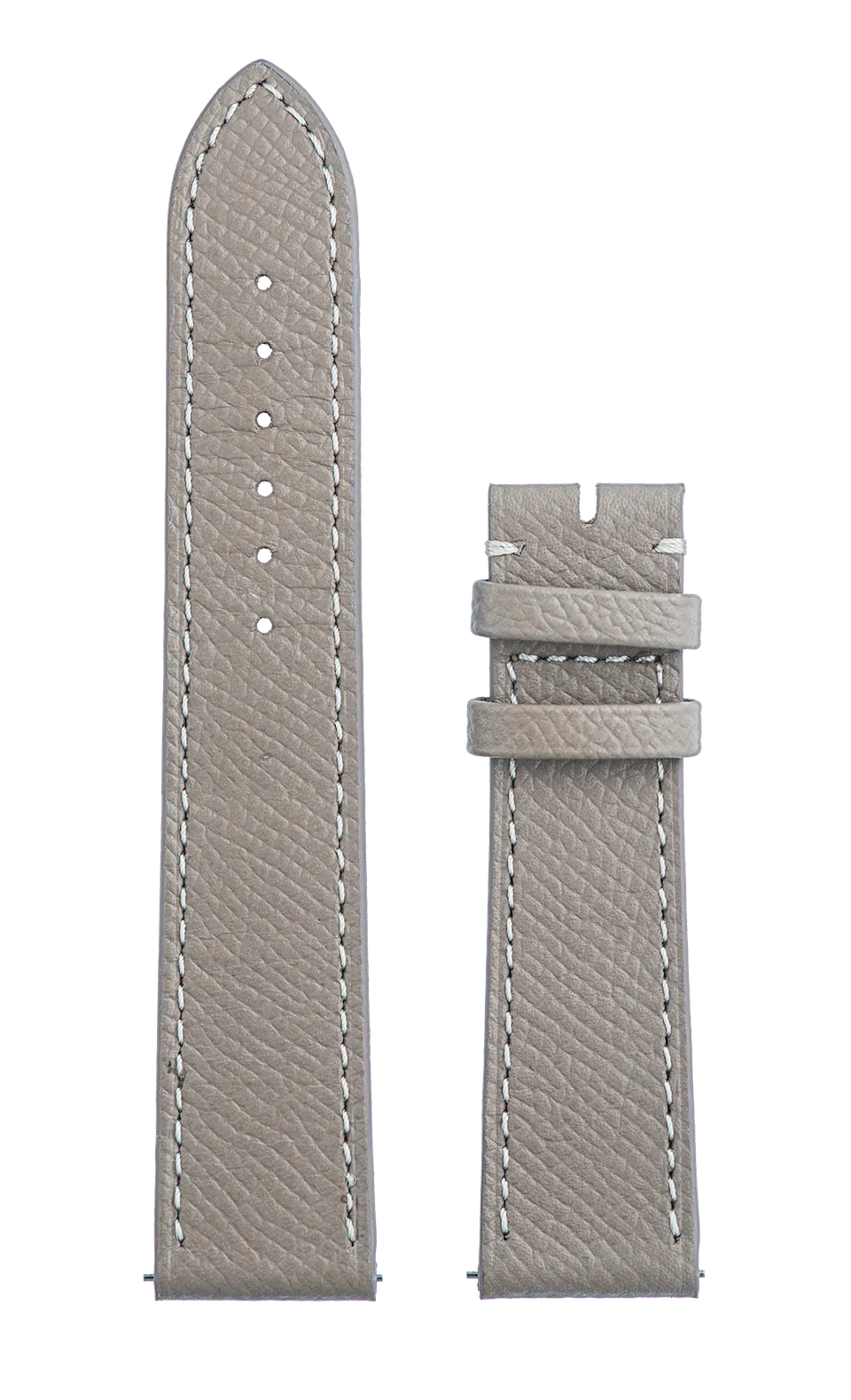 Speake-Marin Piccadilly Taupe rem epsomskinn