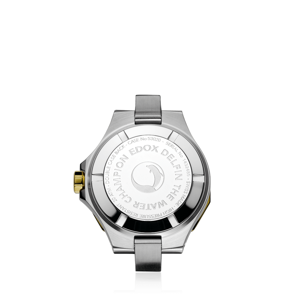 Edox Diver Date Lady dameklokke dykker