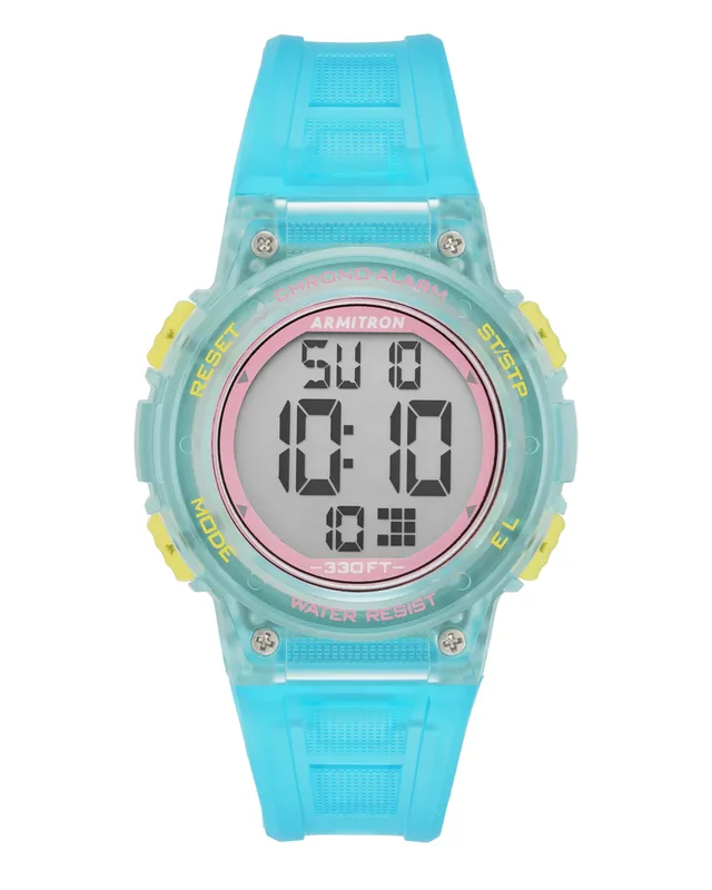 Armitron Sport 45/7086TGB digitalklokke blå transparent