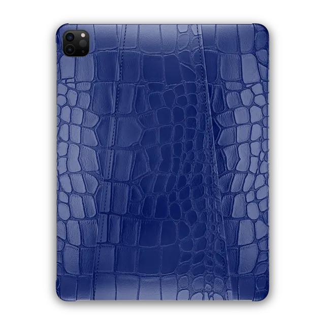 Label Noir iPad Pro 11 Alligator deksel skinn snap-on