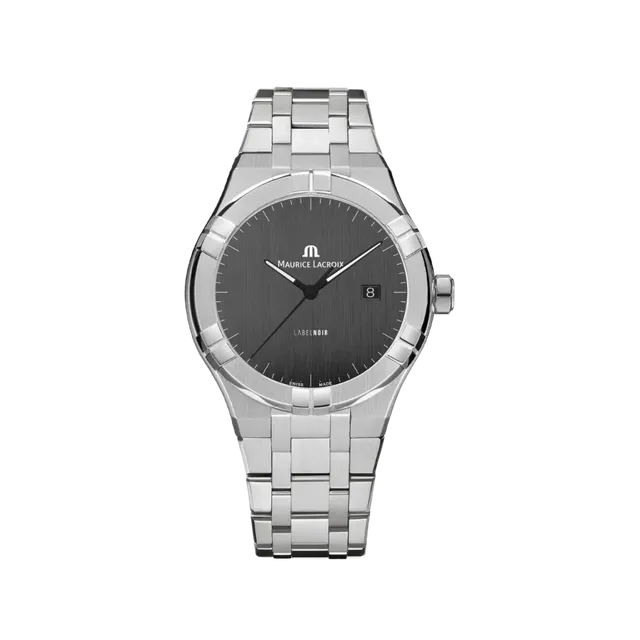 Label Noir Aikon Automatic 42MM klokke stål svart