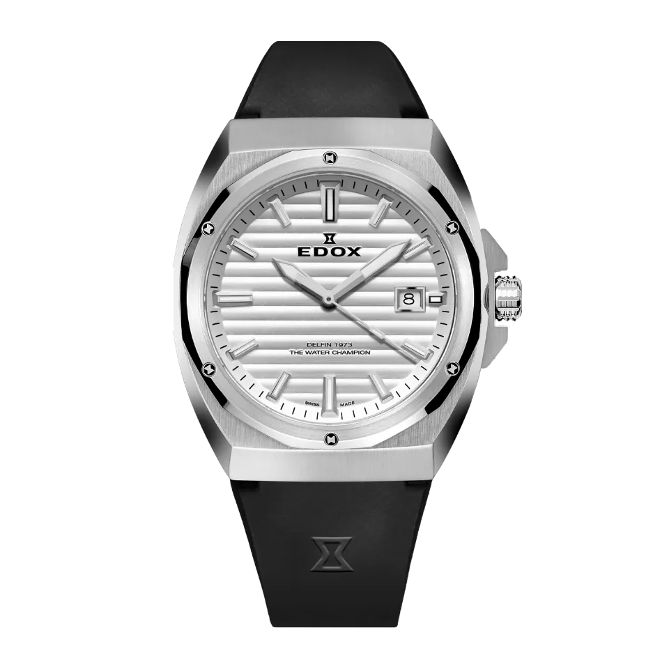 Edox 1973 Date Gents herreklokke dato