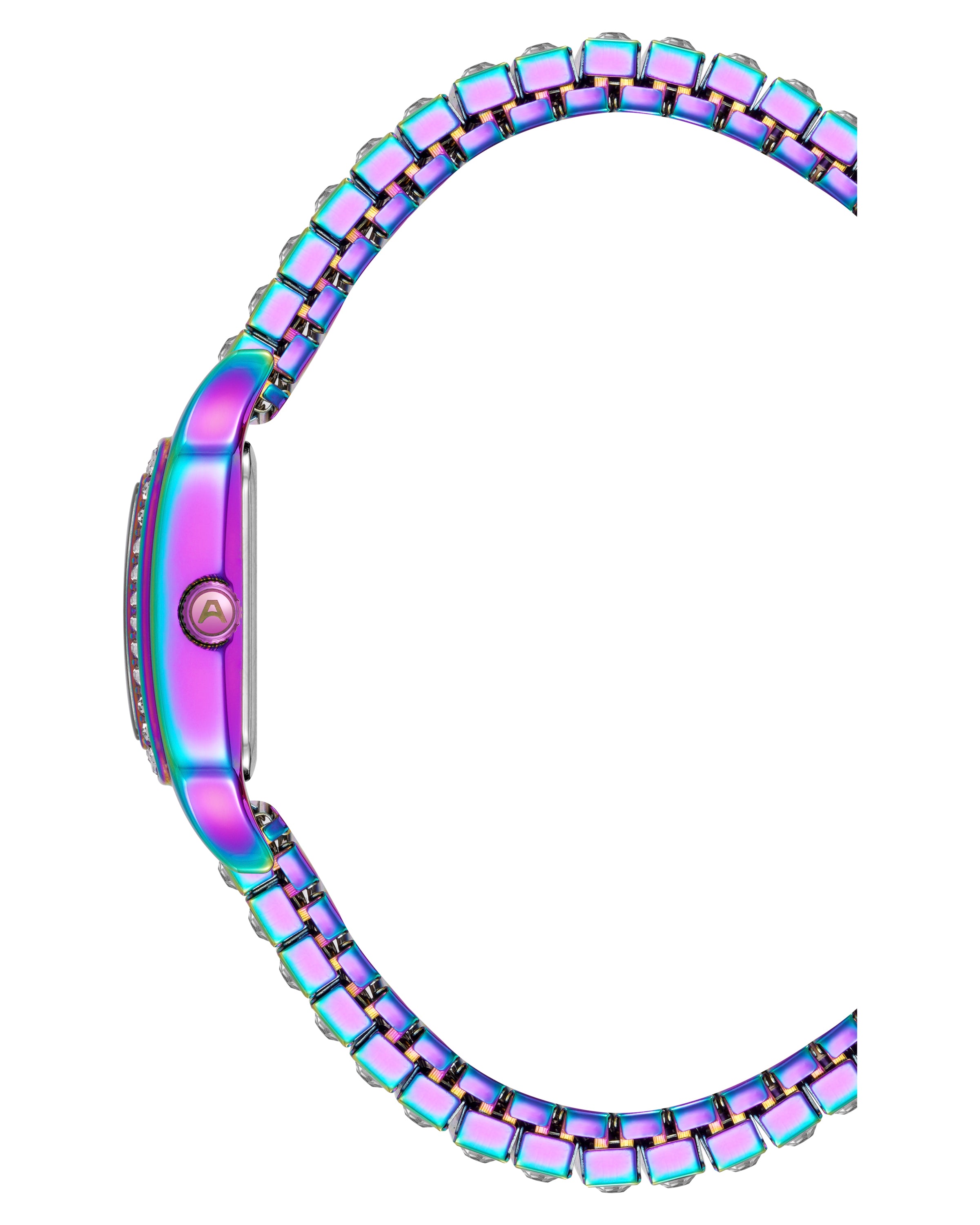 Armitron Roxy dameklokke 27,2 mm krystaller iridescent