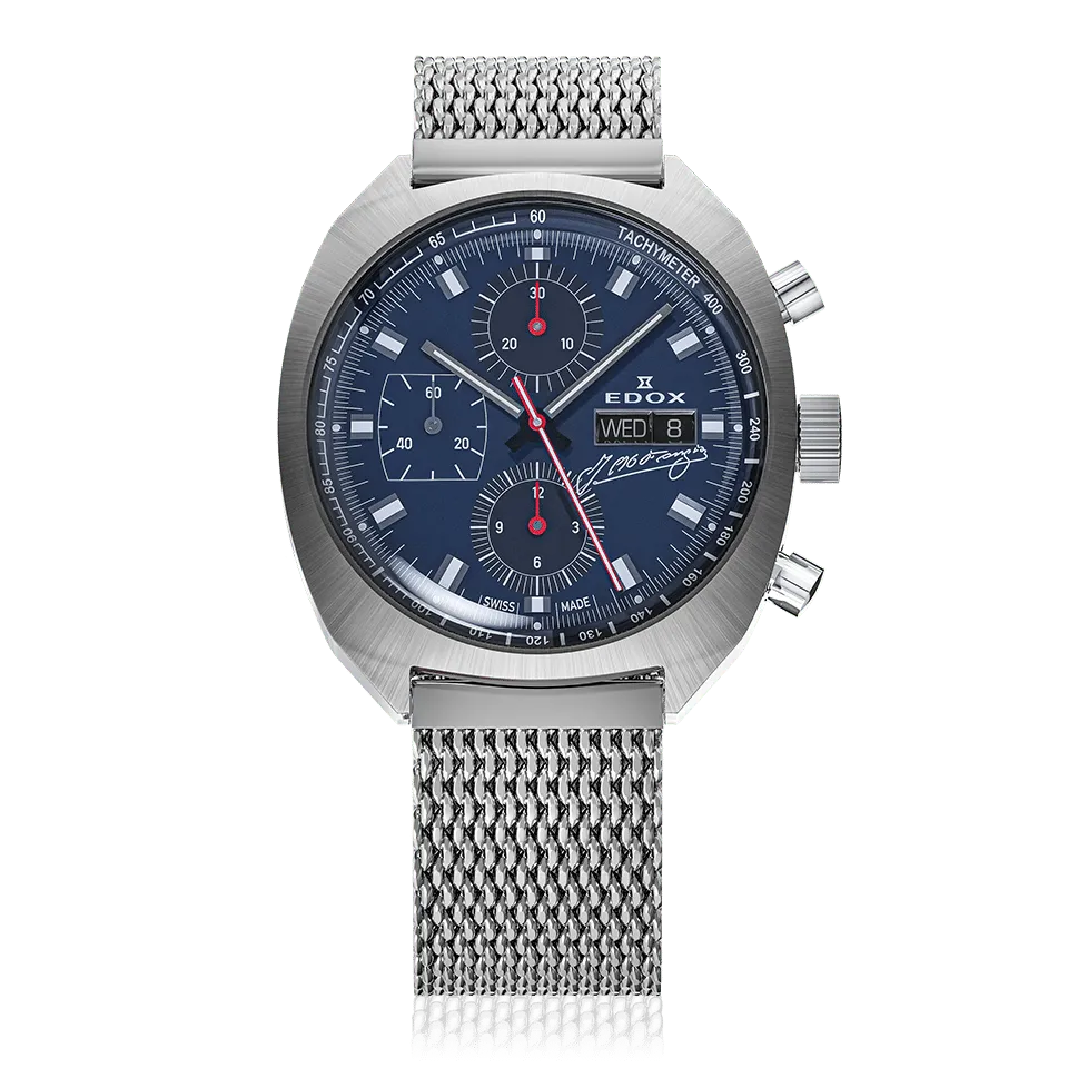 Edox Fangio Chronograph Automatic herreklokke LE