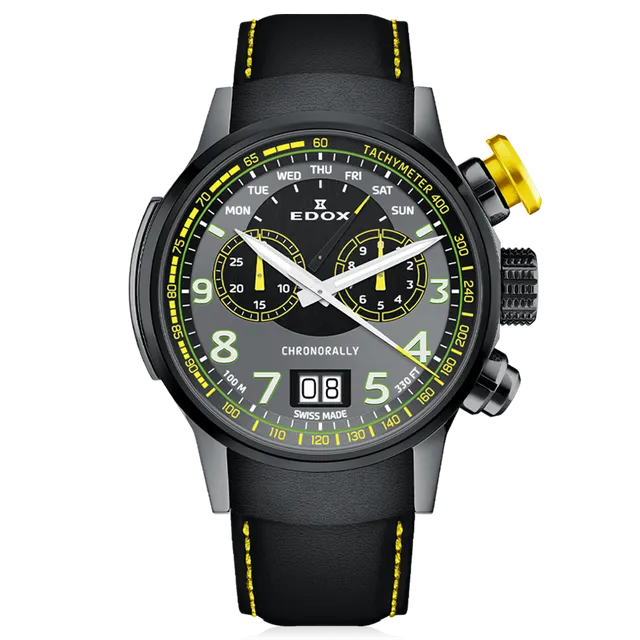 Edox Chronorally Dominique Aegerter Limited Edition klokke chronograf