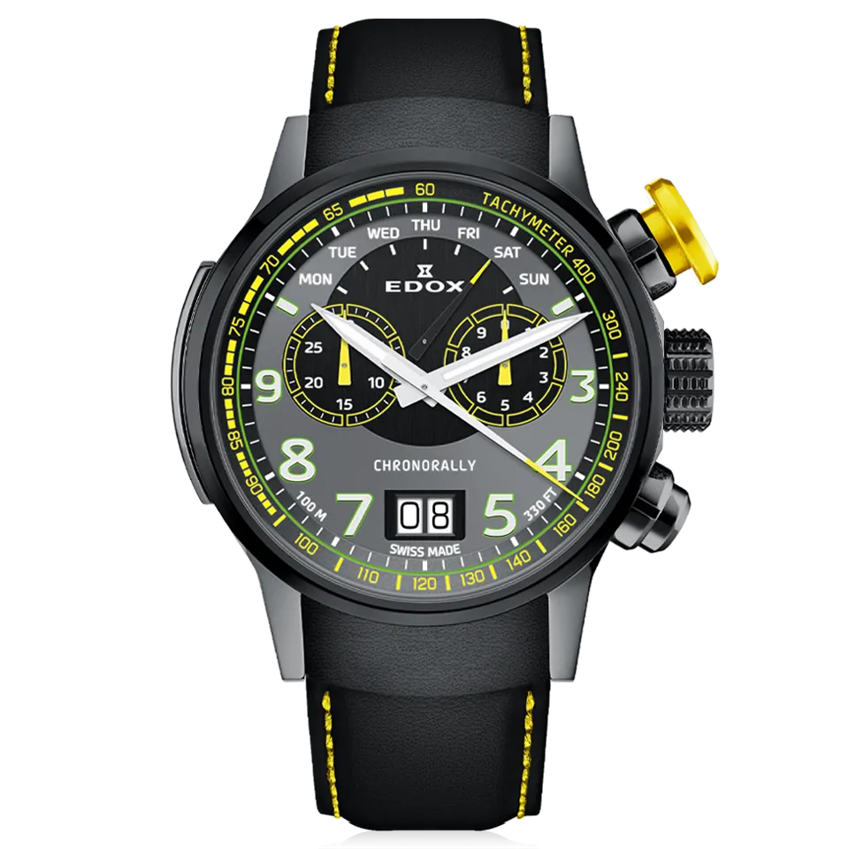 Edox Chronorally Dominique Aegerter Limited Edition klokke chronograf