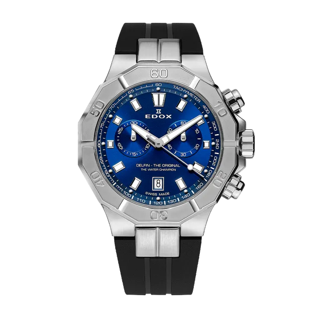 Edox Delfin The Original Chronograph klokke