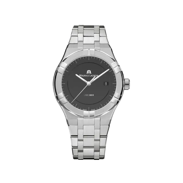 Label Noir Aikon Automatic 42MM klokke svart stål