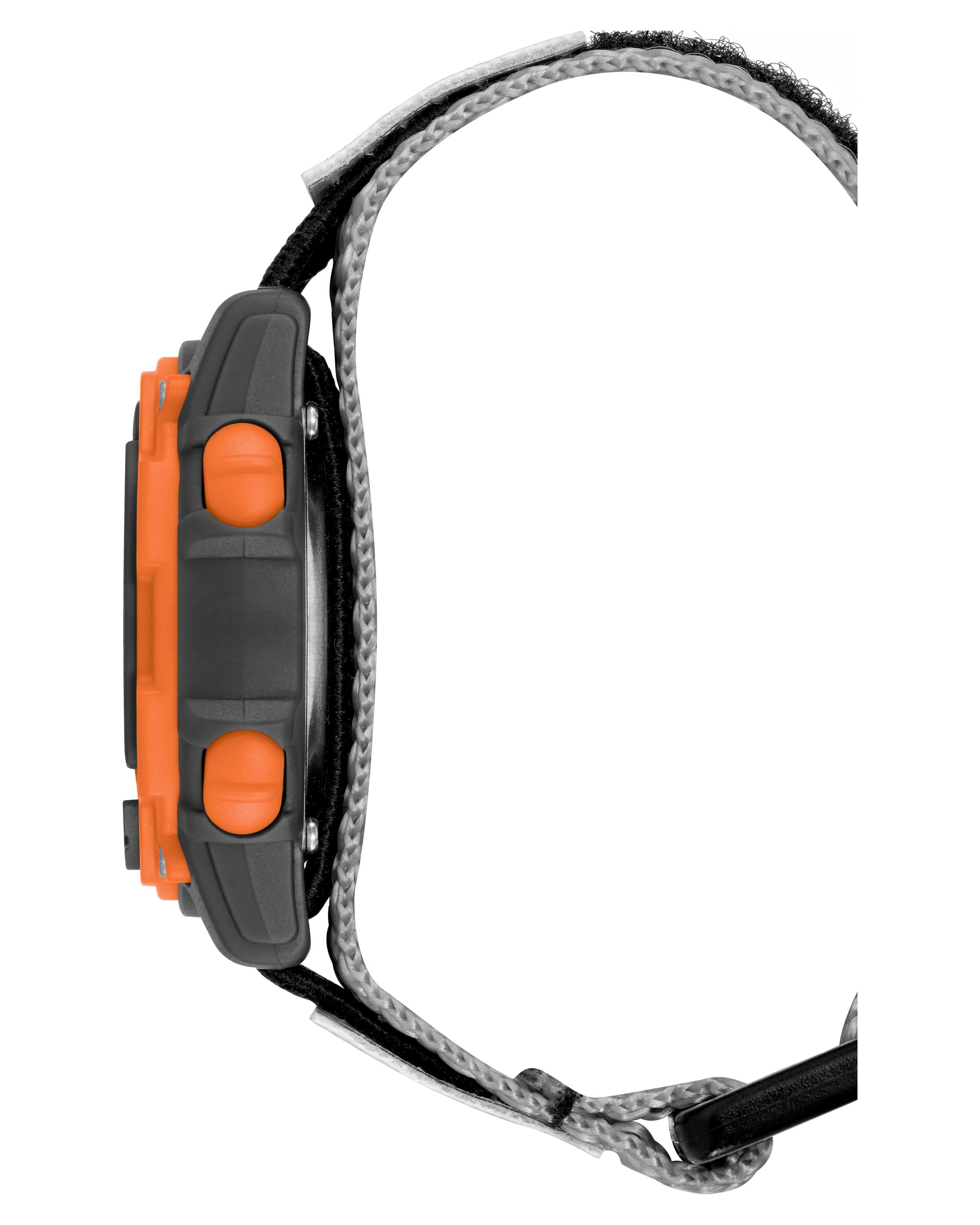 Armitron Day-Date-Month digitalklokke oransje resin