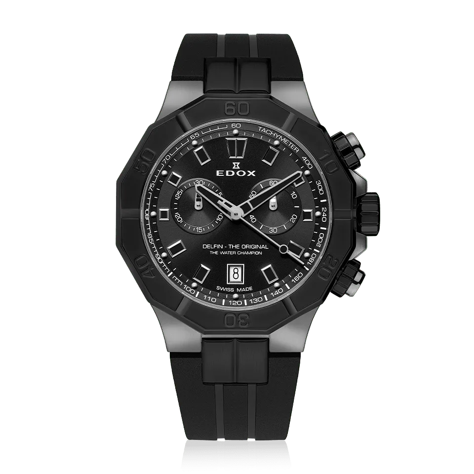 Edox Delfin The Original Chronograph herreklokke