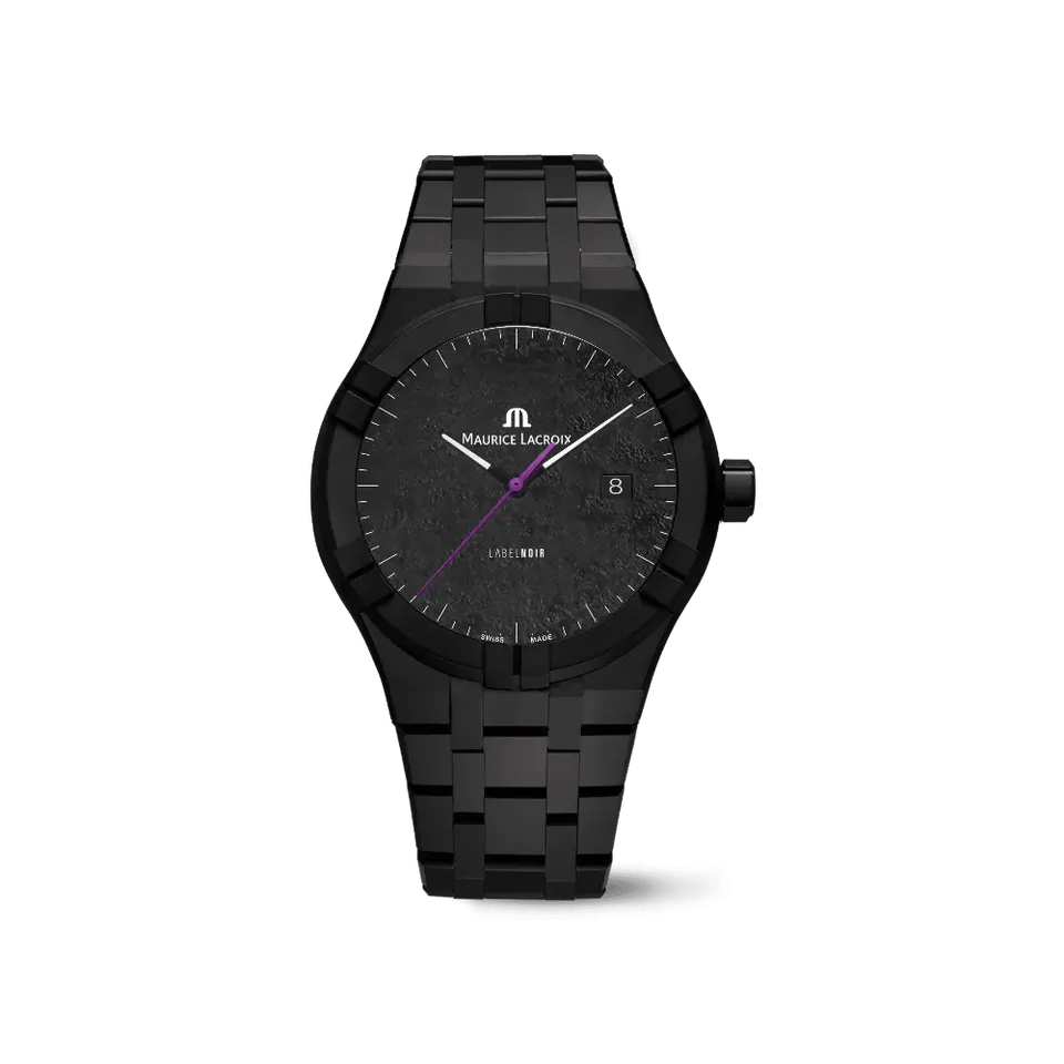 Label Noir Aikon Automatic 42MM klokke svart lilla
