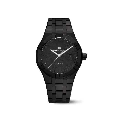 Label Noir Aikon Automatic 42MM klokke keramikk laser