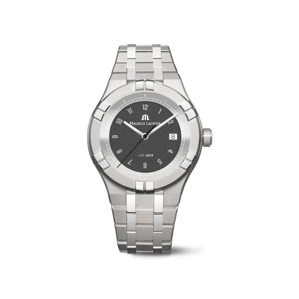 Label Noir Aikon Automatic 42MM klokke titan sunray