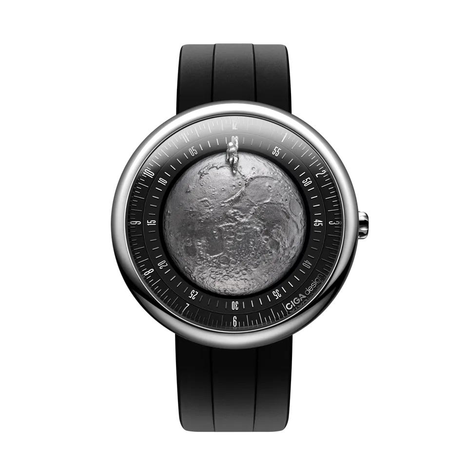 CIGA Design Moon Walker automatisk klokke titan