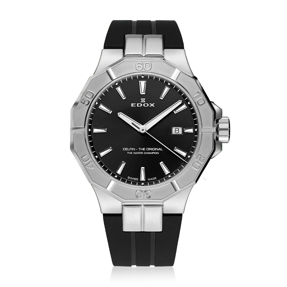 Edox Date herreklokke med dato