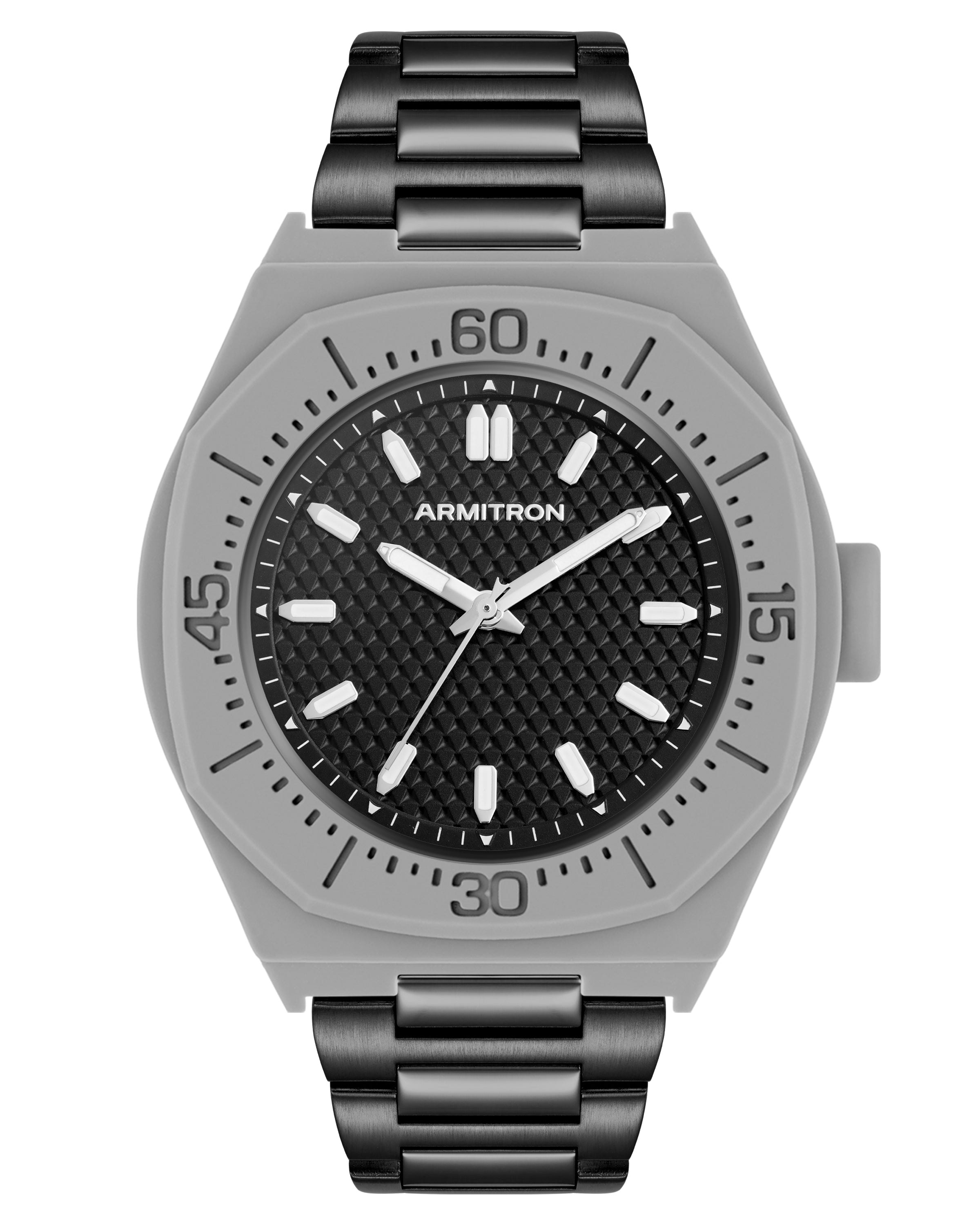 Armitron Jack 44mm herreklokke svart honeycomb