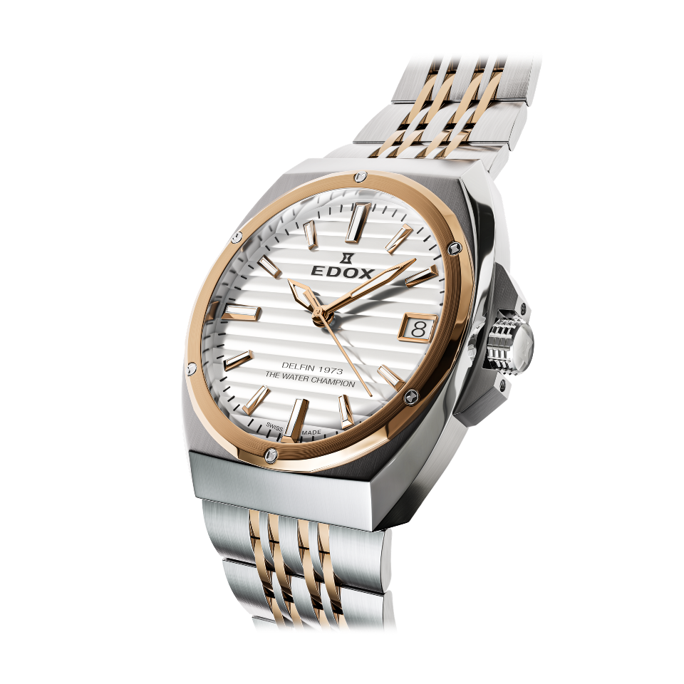 Edox 1973 Date Ladies dameklokke dato