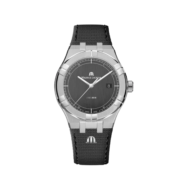 Label Noir Aikon Automatic 42MM klokke stål svart