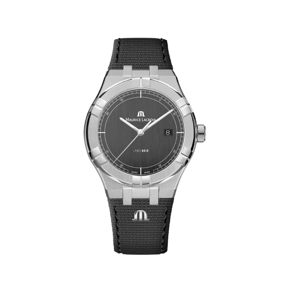 Label Noir Aikon Automatic 42MM klokke stål svart