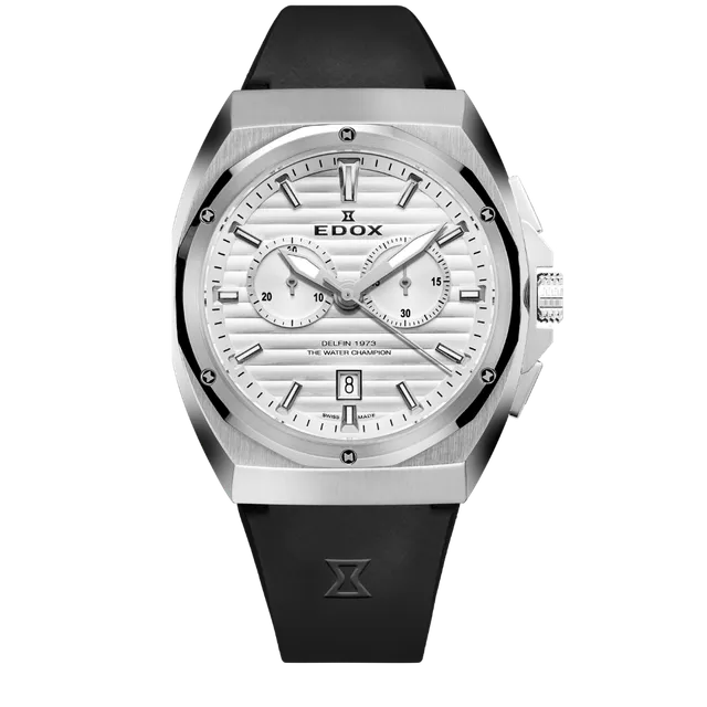 Edox 1973 Chronograph herreklokke retro kronograf