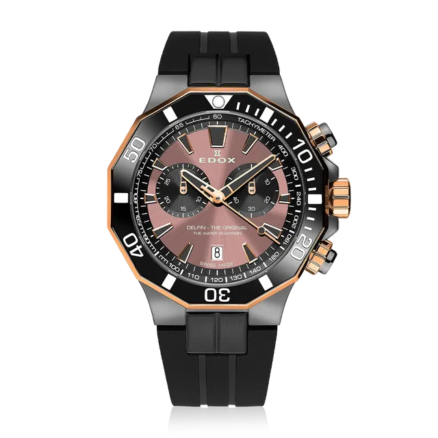 Edox DelfinChronograph klokke kronograf