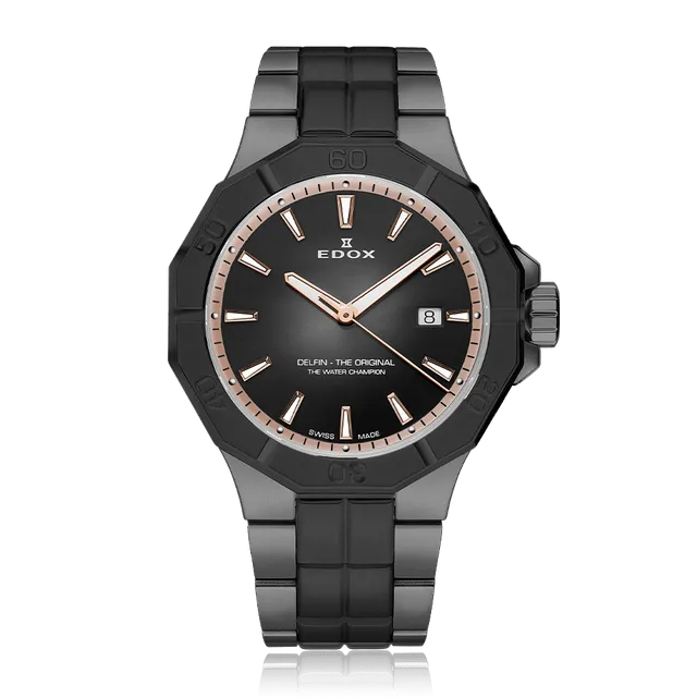 Edox Date herreklokke med dato
