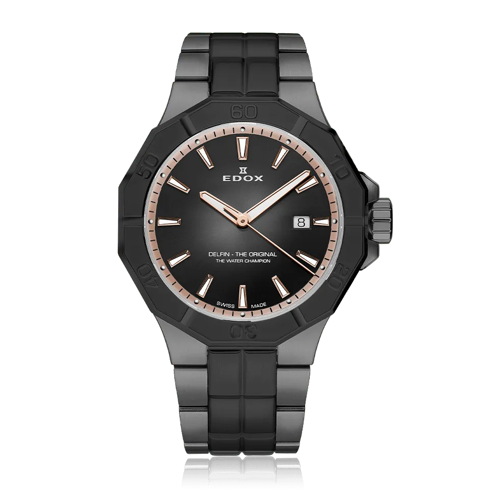 Edox Date herreklokke med dato