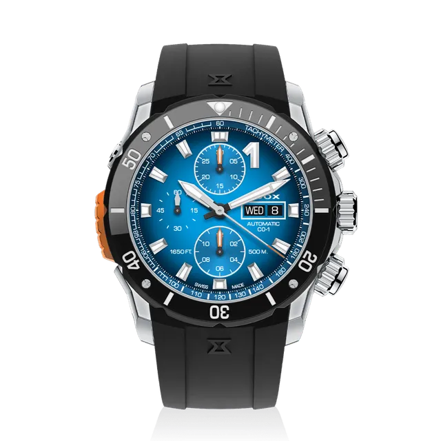 Edox CO-1 Chronograph Automatic herreklokke kronograf