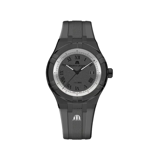 Label Noir Aikon Automatic 42MM klokke PVD gummirem grå