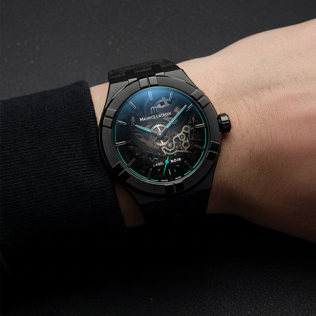Label Noir Aikon Automatic Skeleton klokke limitert