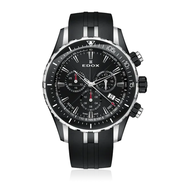 Edox Grand Ocean Chronograph herreklokke kronograf