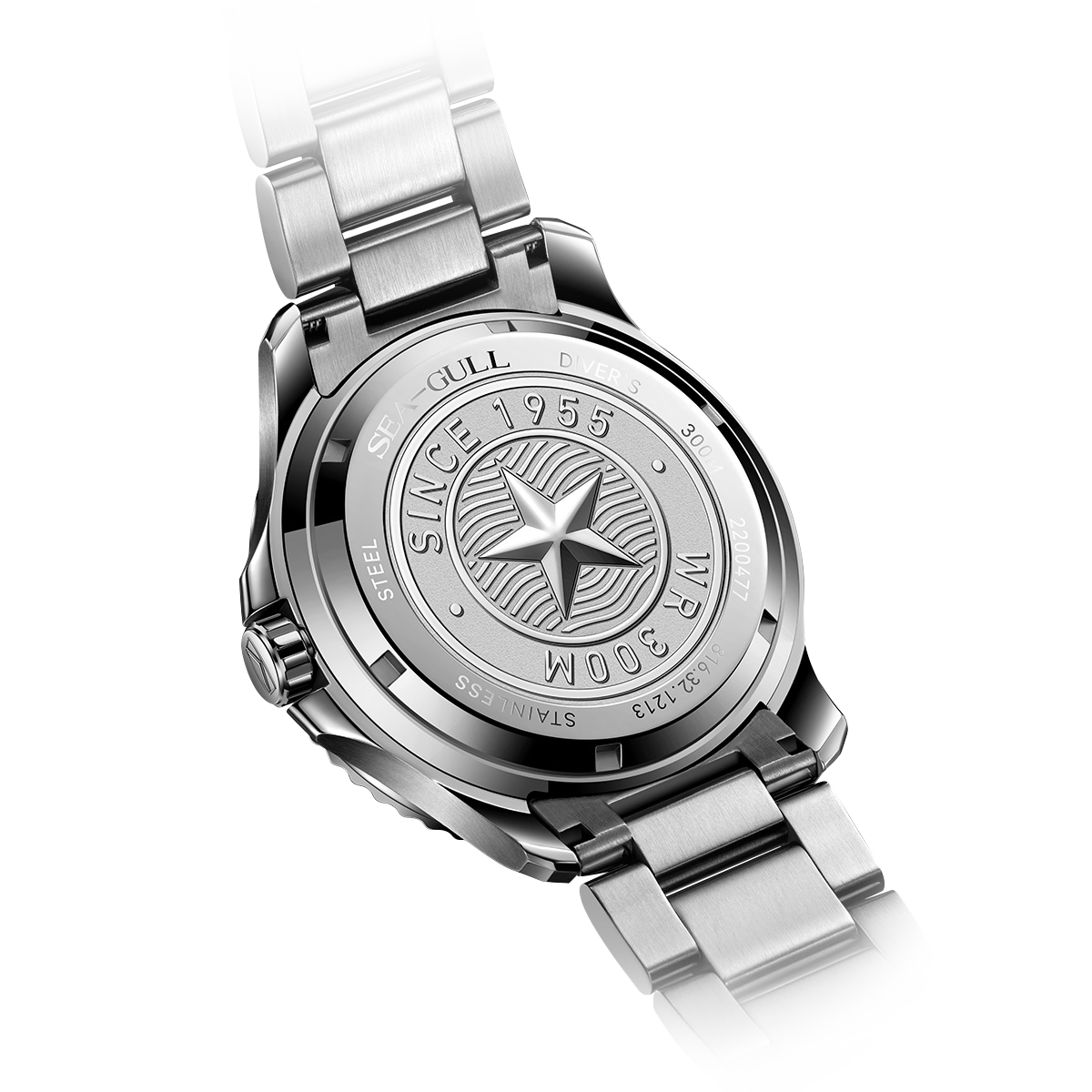Sea-gull Ocean 816.22.1213 dykkerklokke blå 41 mm