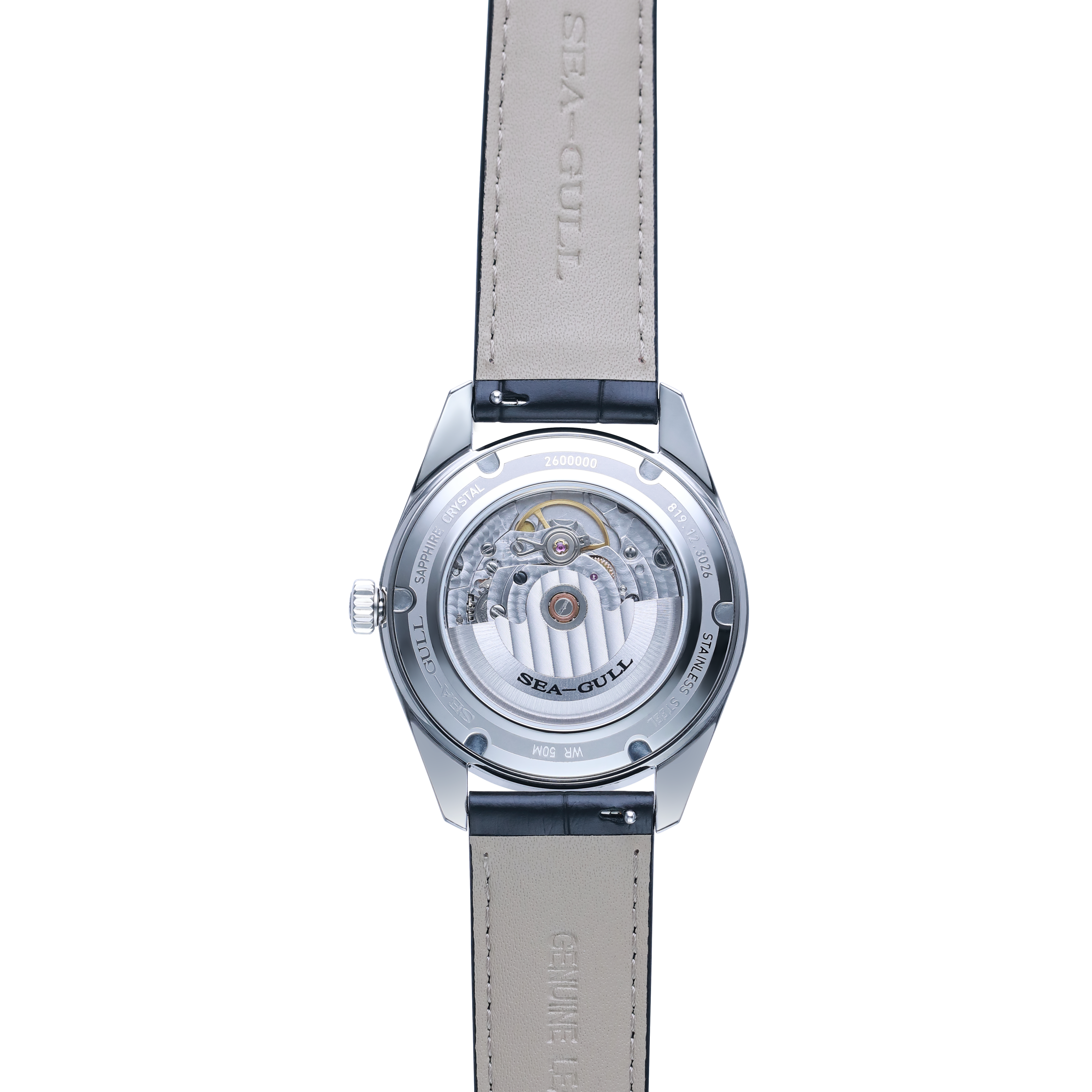 Sea-gull Qingjia 819.92.3026 dressklokke grønn 40mm