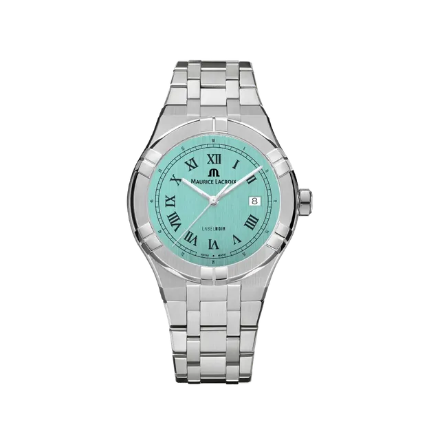 Label Noir Aikon Automatic 42MM klokke stål lyseblå