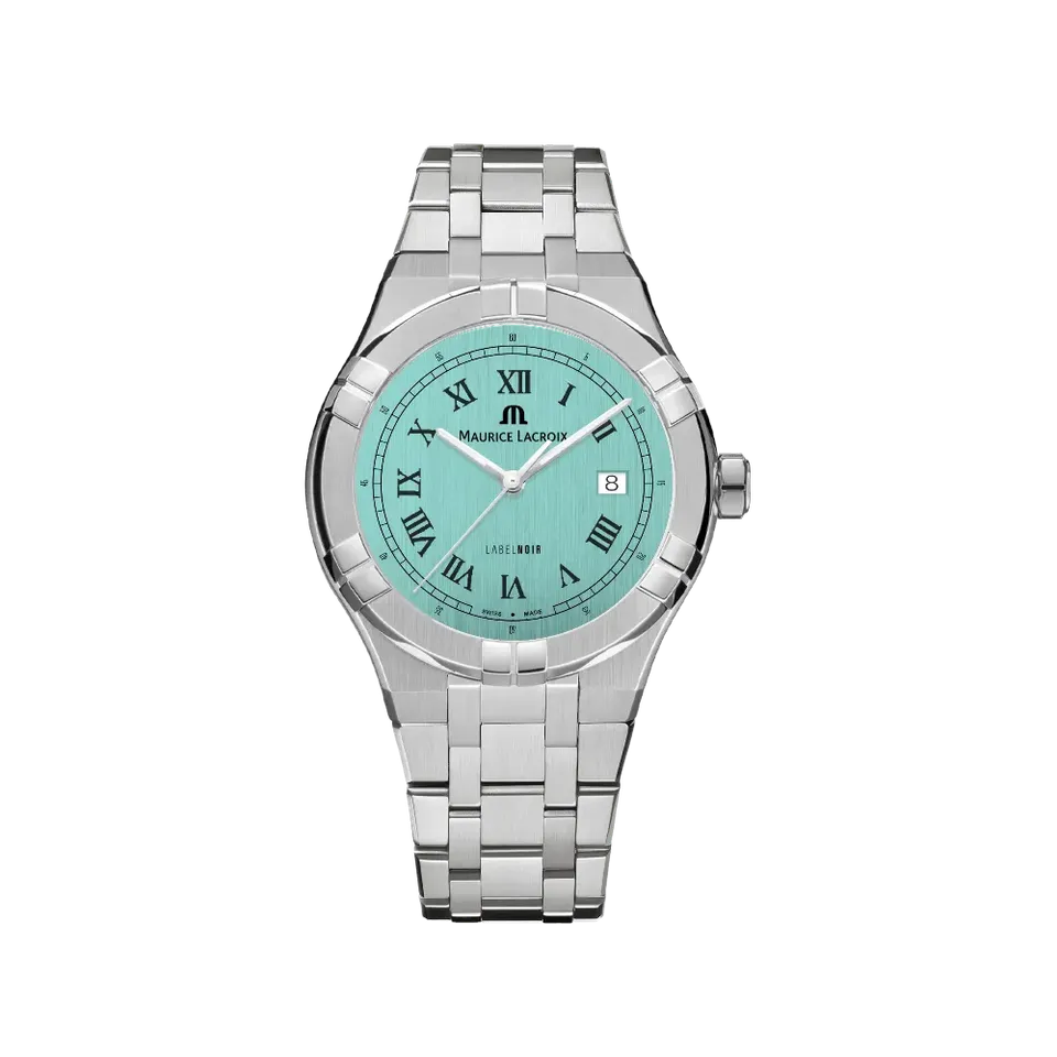 Label Noir Aikon Automatic 42MM klokke stål lyseblå