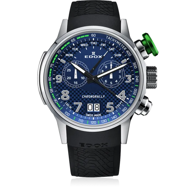 Edox Chronorally Chronograph herreklokke racing