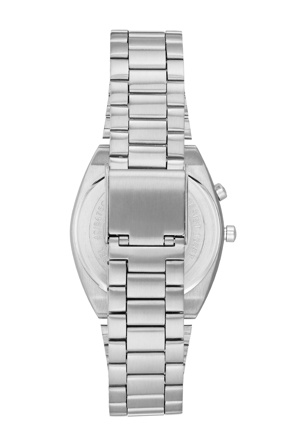 Armitron Griffy digitalklokke 37 mm sølv blå LED