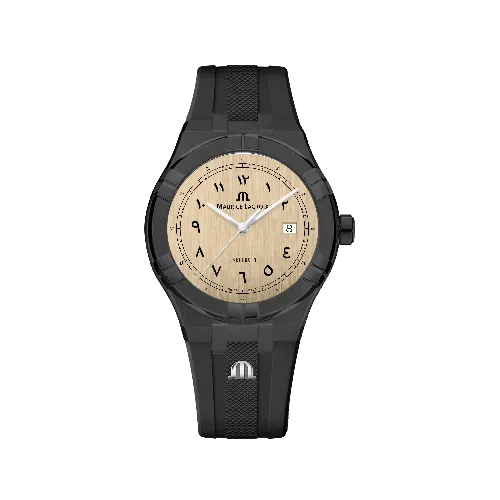 Label Noir Aikon Automatic 42mm klokke krem PVD