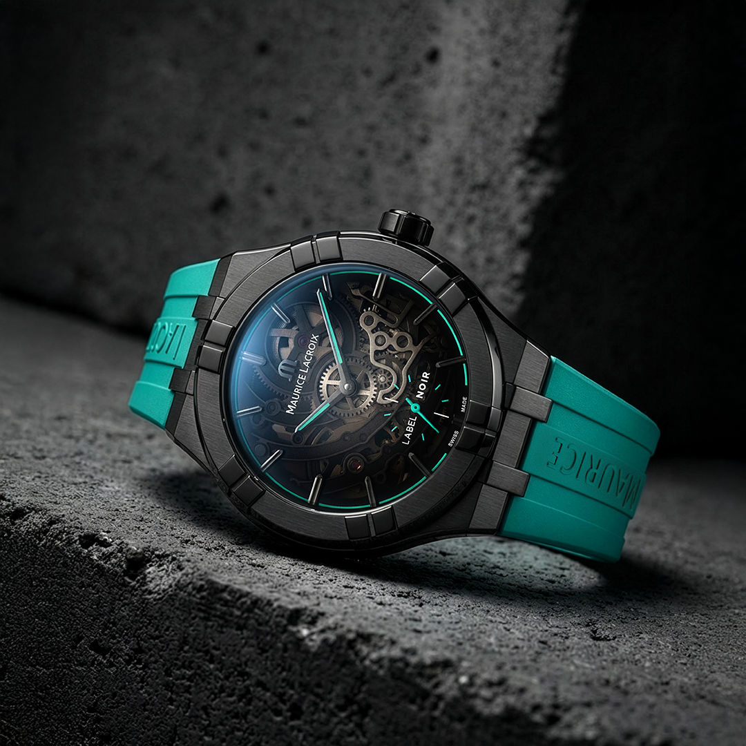 Label Noir Aikon Automatic Skeleton klokke limitert