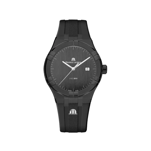 Label Noir Aikon Automatic 42MM klokke PVD hvit gummi