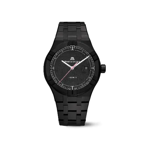 Label Noir Aikon Automatic 42MM klokke keramikk rosa