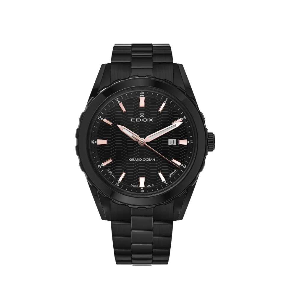 Edox Date Gents herreklokke med dato