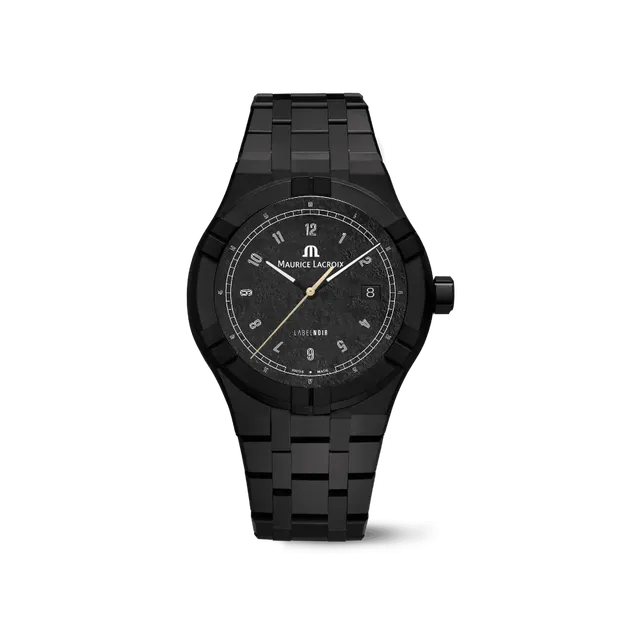Label Noir Aikon Automatic 42MM klokke svart laser
