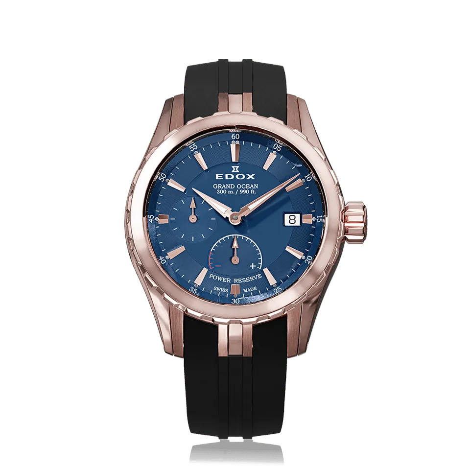 Edox Power Reserve Automatic herreklokke automatisk